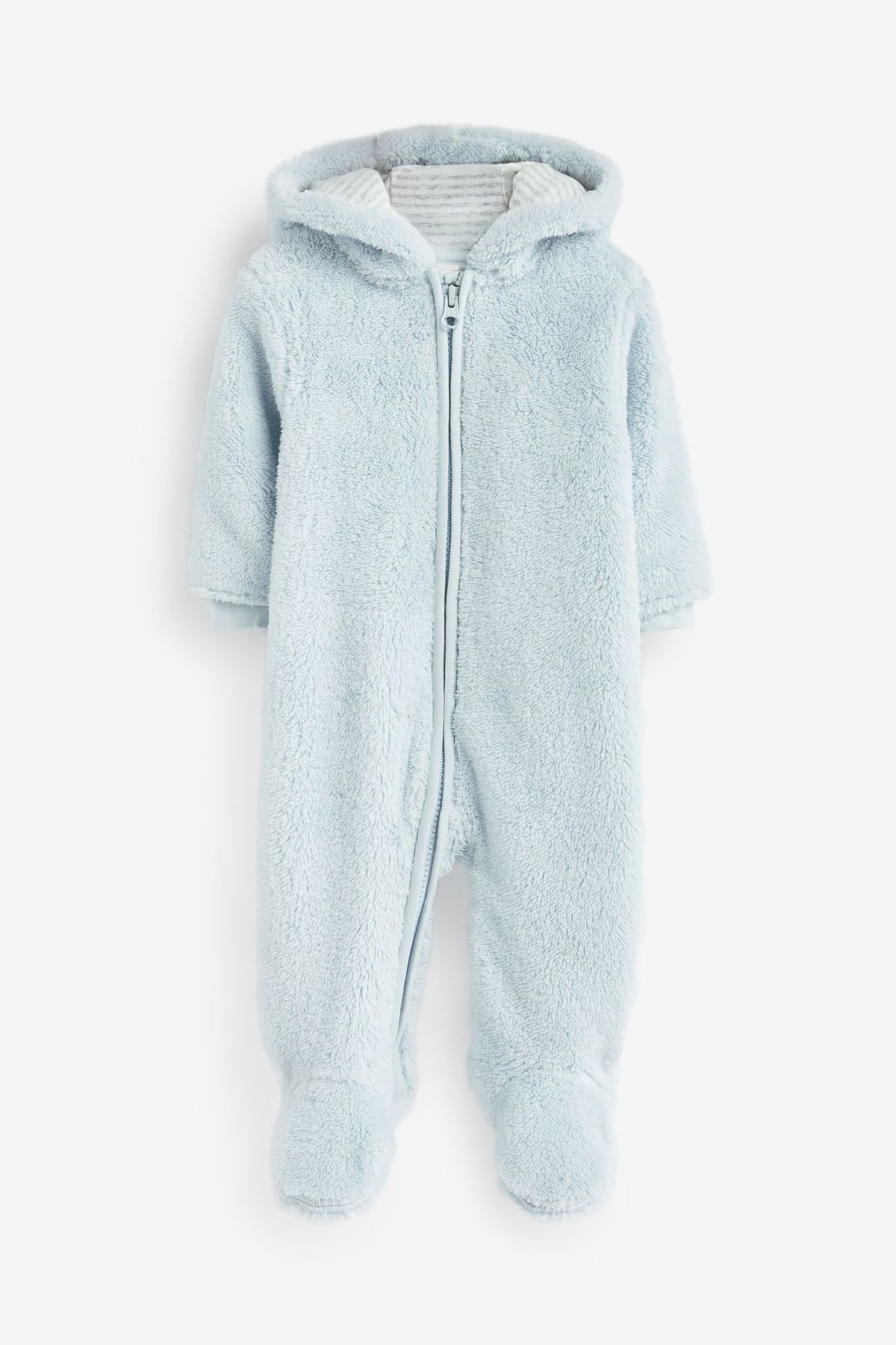 Next Baby Pamuklu Açık Mavi Bebek Astronot Tulum