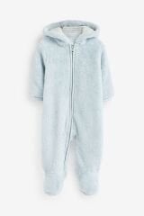 Next Baby Pamuklu Açık Mavi Bebek Astronot Tulum