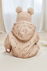 Next Baby Baby Pamuklu Vizon Tam Polar Astarlı Astronot Tulum