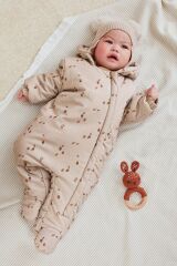Next Baby Baby Pamuklu Vizon Tam Polar Astarlı Astronot Tulum
