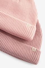 Next Baby Pembe Örgü Şapka 2'li Set